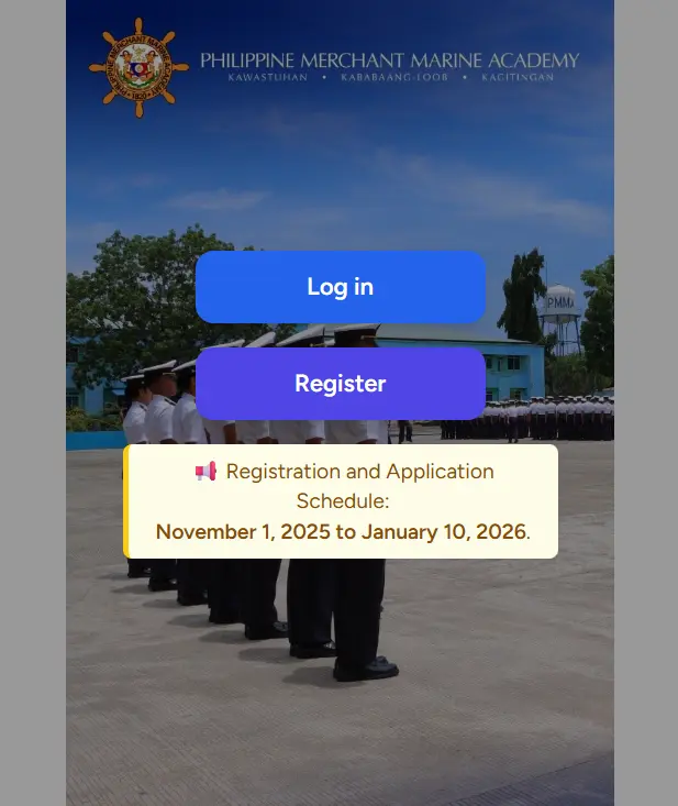 PMMA Entrance Exam 2026-2027 for Class 2030