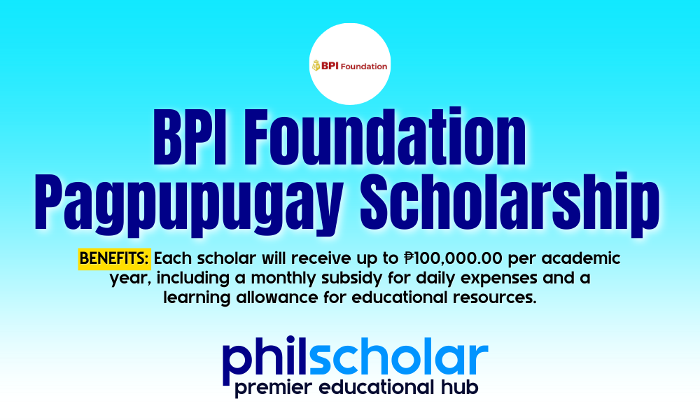 BPI Foundation Pagpupugay Scholarship