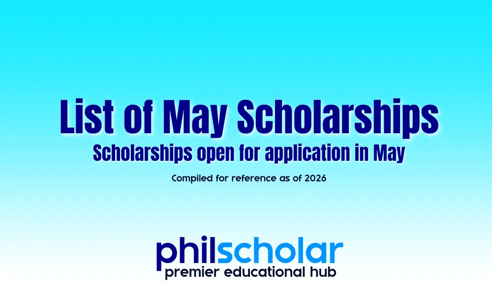 List of May Scholarships to Apply for (Compiled 2026)