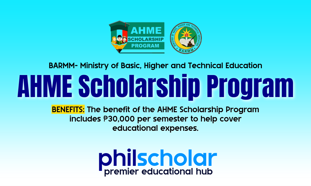 AHME Scholarship Program 2025 | Now Open for Application