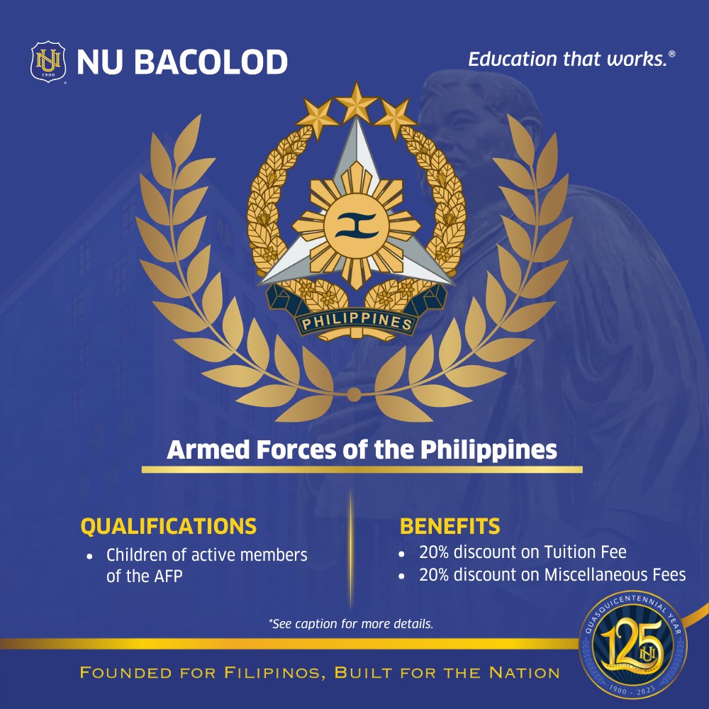 NU-Armed Forces of the Philippines Discount Program