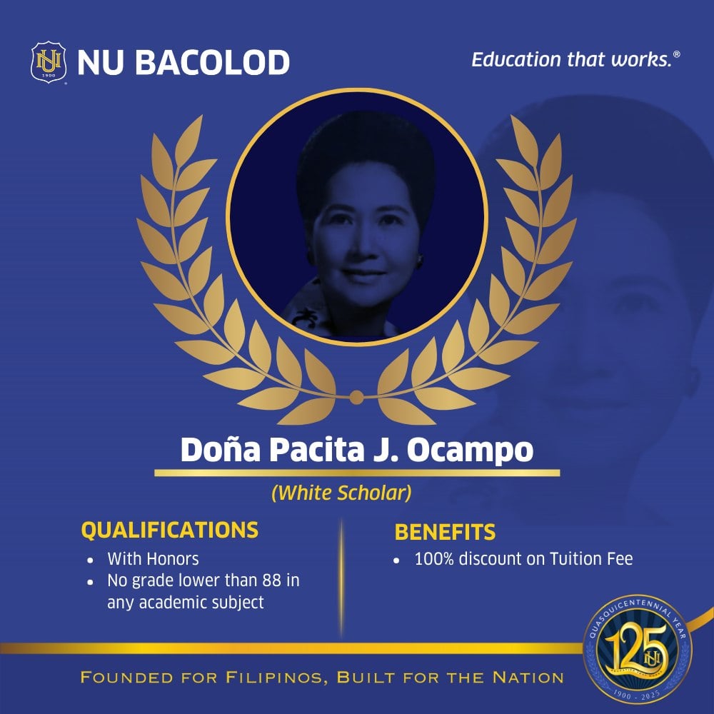 NU-Doña Pacita J. Ocampo Scholarship Program