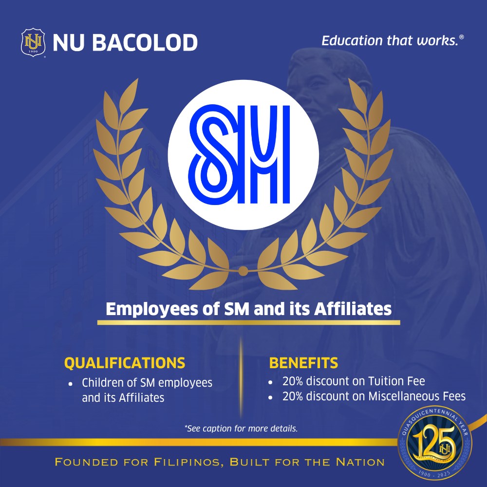 NU-SM Employee and Affiliate Discount