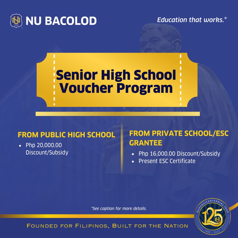 NU-Senior High School Voucher Program
