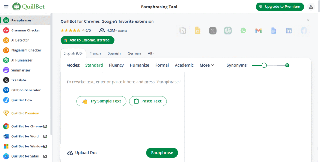 AI Tools Students Should Know - 16. QuillBot