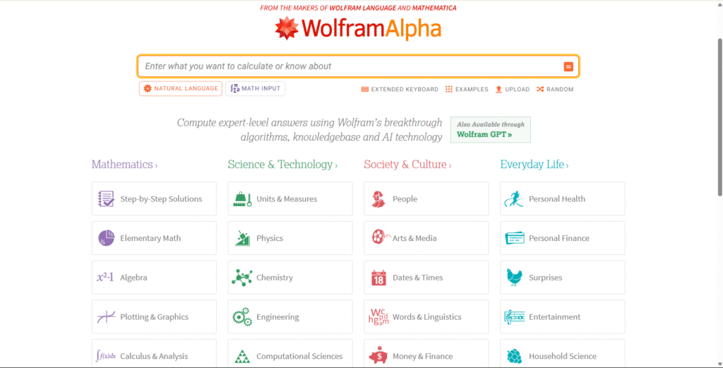 AI Tools Students Should Know - 19. Wolfram Alpha