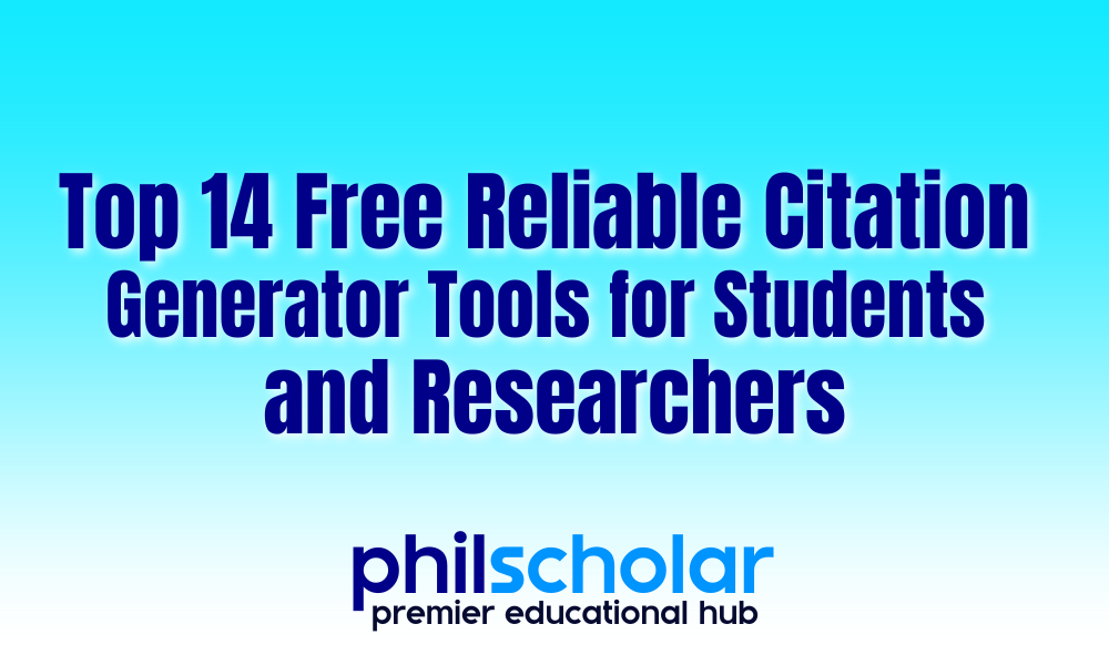 Top 14 Free Reliable Citation Generator Tools for Students and Researchers