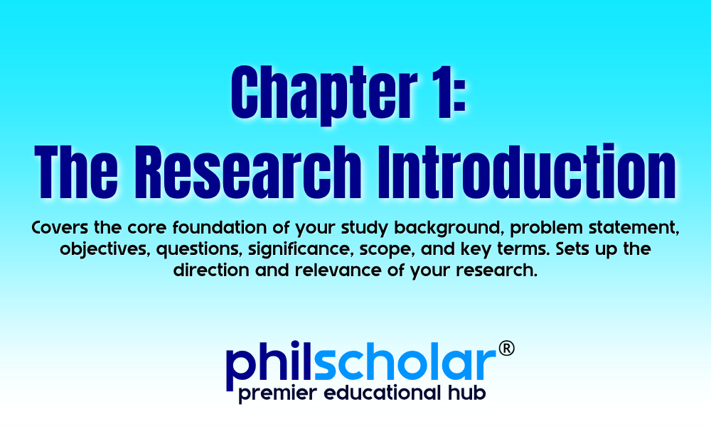 Chapter 1: Research Introduction
