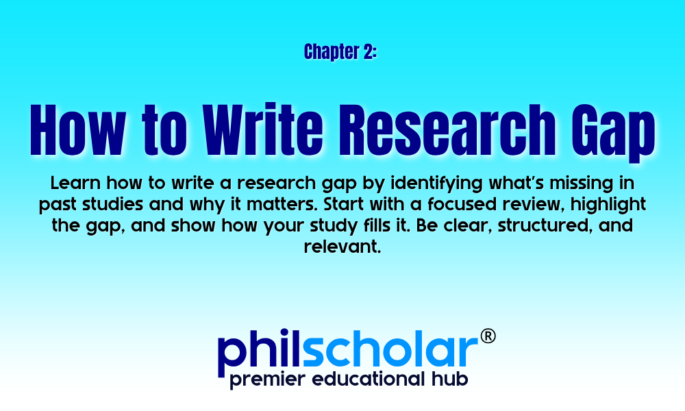 How to Write Research Gap