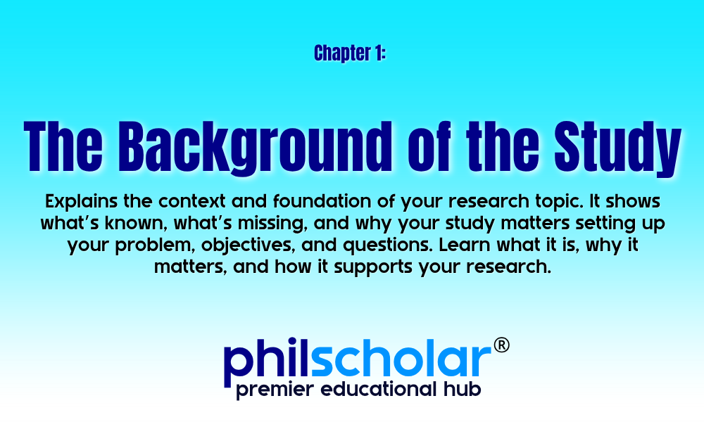 Background of the Study