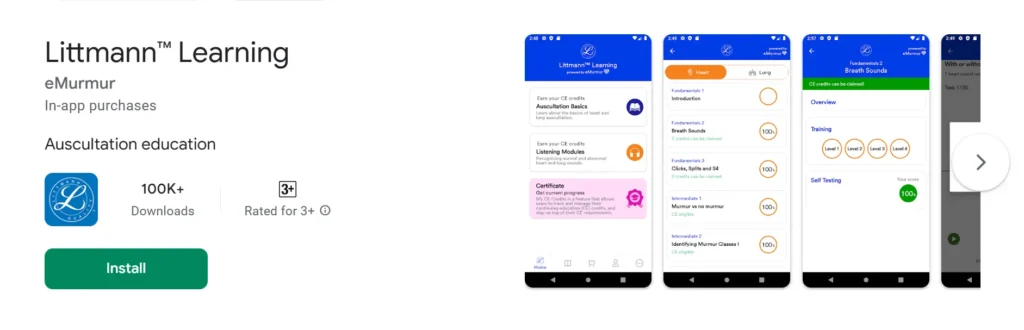 Littmann - Essential Apps for MedTech Students