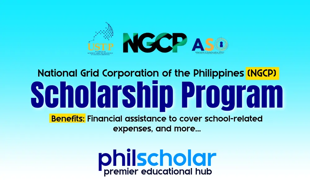 NGCP Scholarship Program for USTP-CDO 2025