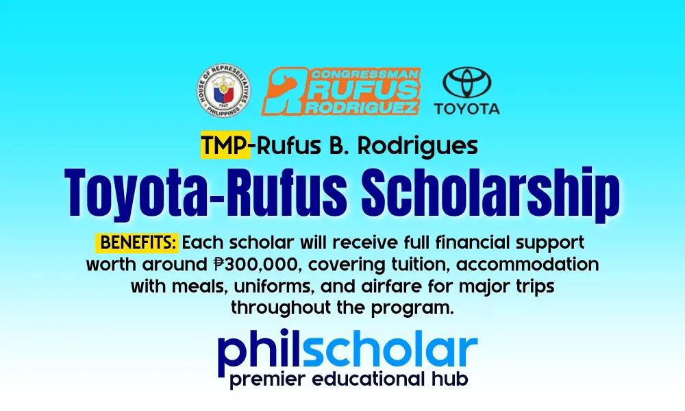 Toyota-Rufus B. Rodriguez Scholarship