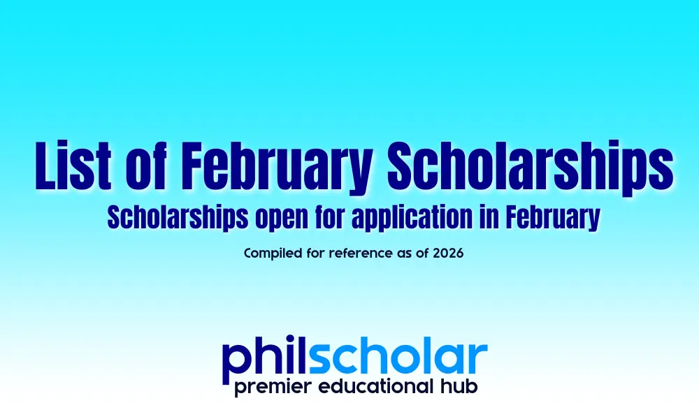 List of February Scholarships to Apply for (Compiled 2026)