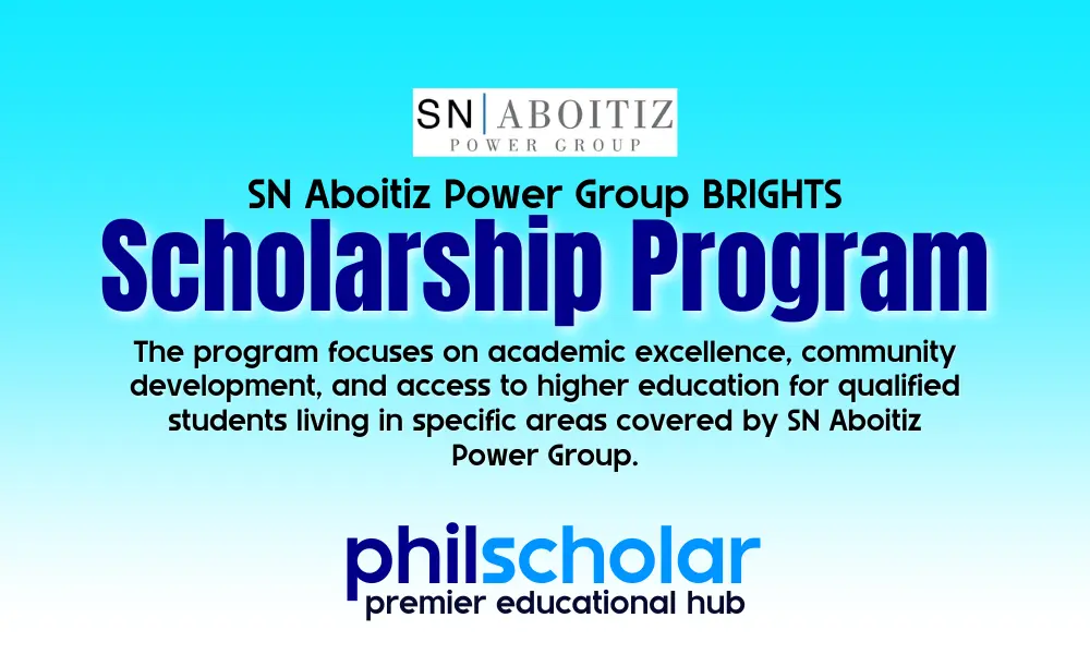 SN Aboitiz Power Group BRIGHTS Scholarship Program 2026