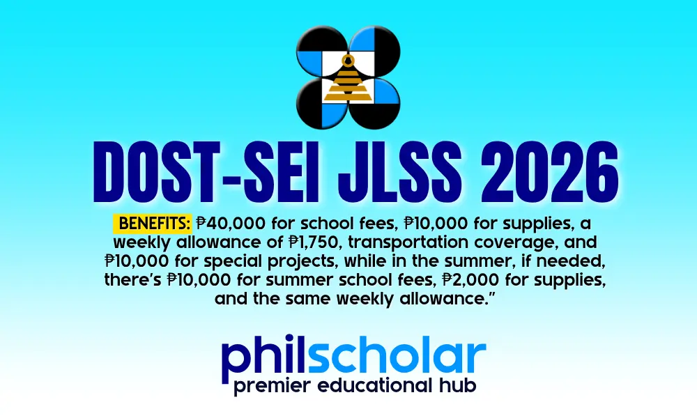 DOST-SEI JLSS 2026 | Apply Now!