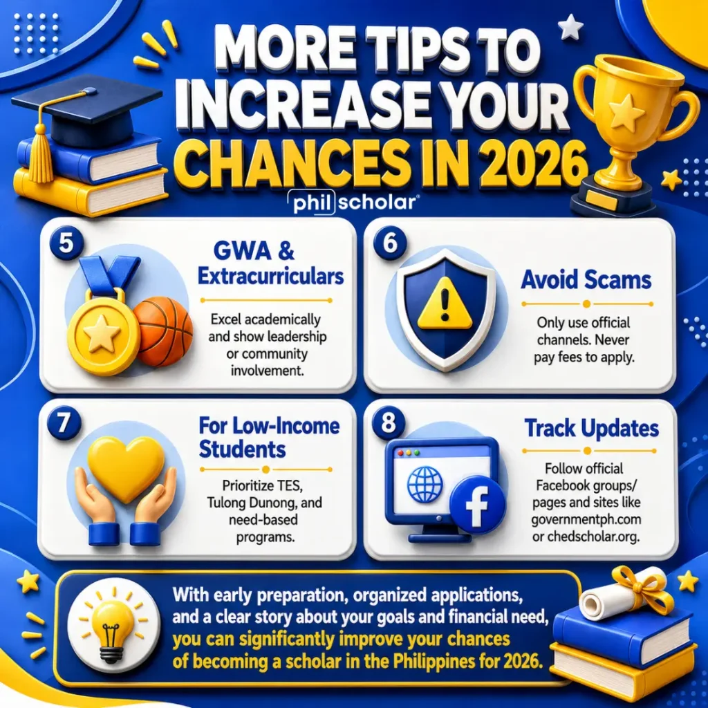 How to Apply for Scholarship in Philippines - Tips to Increase your Chances